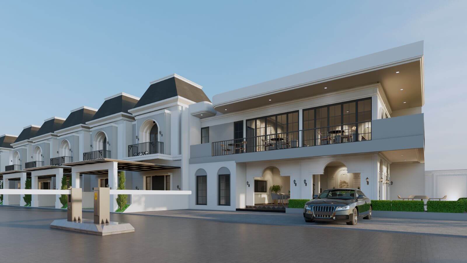 Desain Perumahan Resort